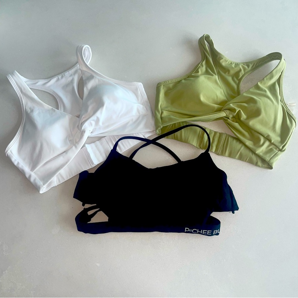 SOLD PcheeBum Sports Bra Bundle